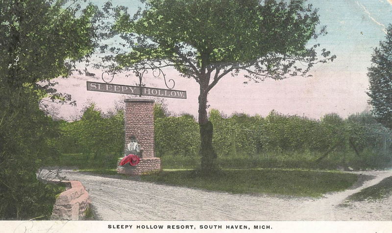 Sleepy Hollow Resort - 1901 Postcard (newer photo)